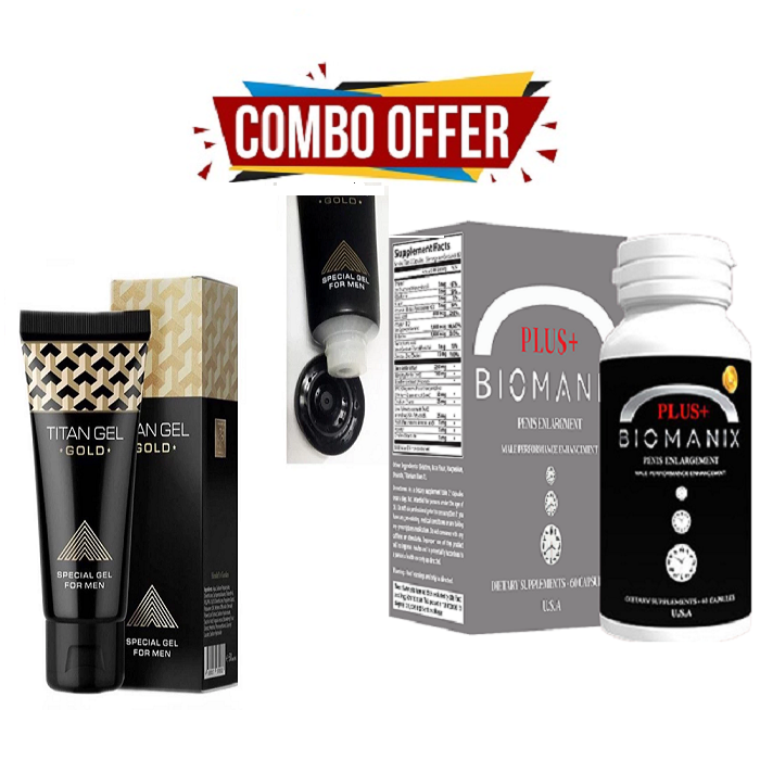 Biomanix Plus & Titan Gel Gold